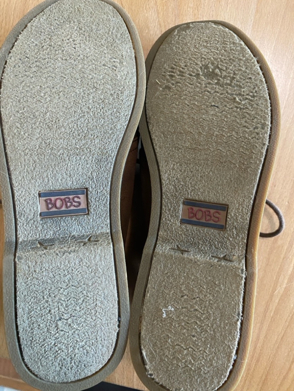 Bobs By Skechers Brown Suede Lace-Up Casual Shoes - Picture 8 of 10